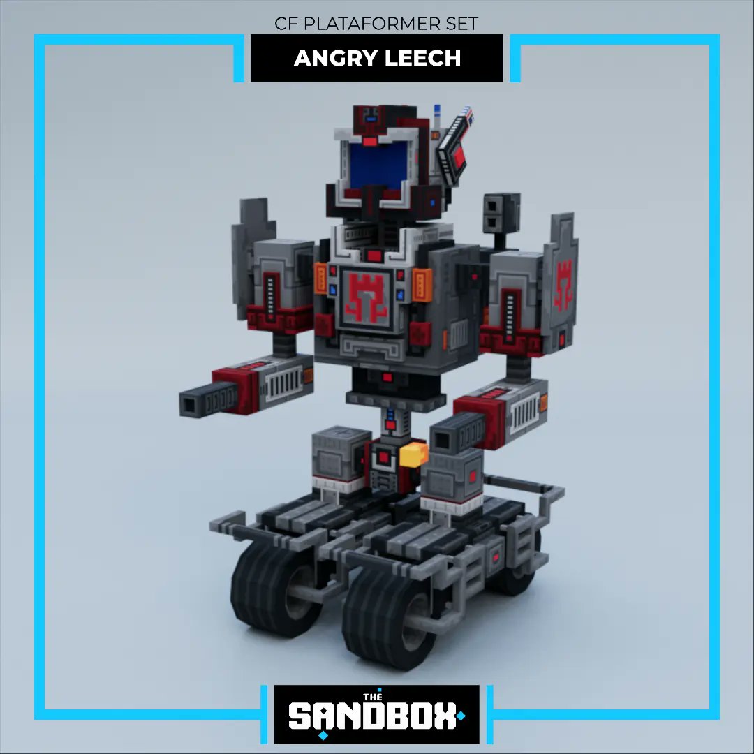 Juan_Sommaruga's tweet photo. Angry Leech - CF Platformer Set, assets for @thesandboxgame
#voxelart #voxel #pixelart #pixel #3dmodel #3drendering #3drender #3dart #ltrender3d #3dmodelling #gameassets #gameart #voxedit #voxelartist #nft #GameMaker #TheSandboxGame #sand #ethereum #bitcoin #crypto #blockchain https://t.co/jtQ9vE4GiR