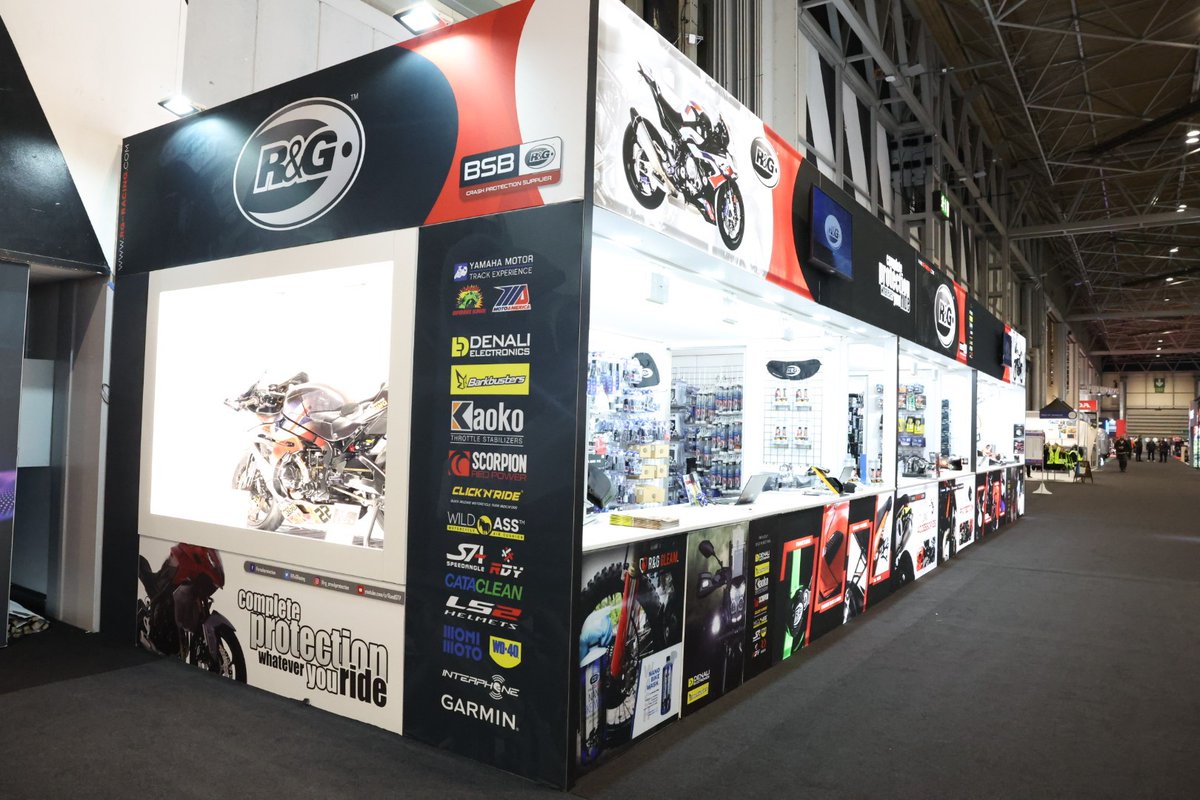 RnGRacing's tweet photo. What an incredible week it was at @motorcyclelive! A massive thank you to everyone who came and stopped by our stand over the last nine days... see you again next year! https://t.co/Hgc7yBm2jf