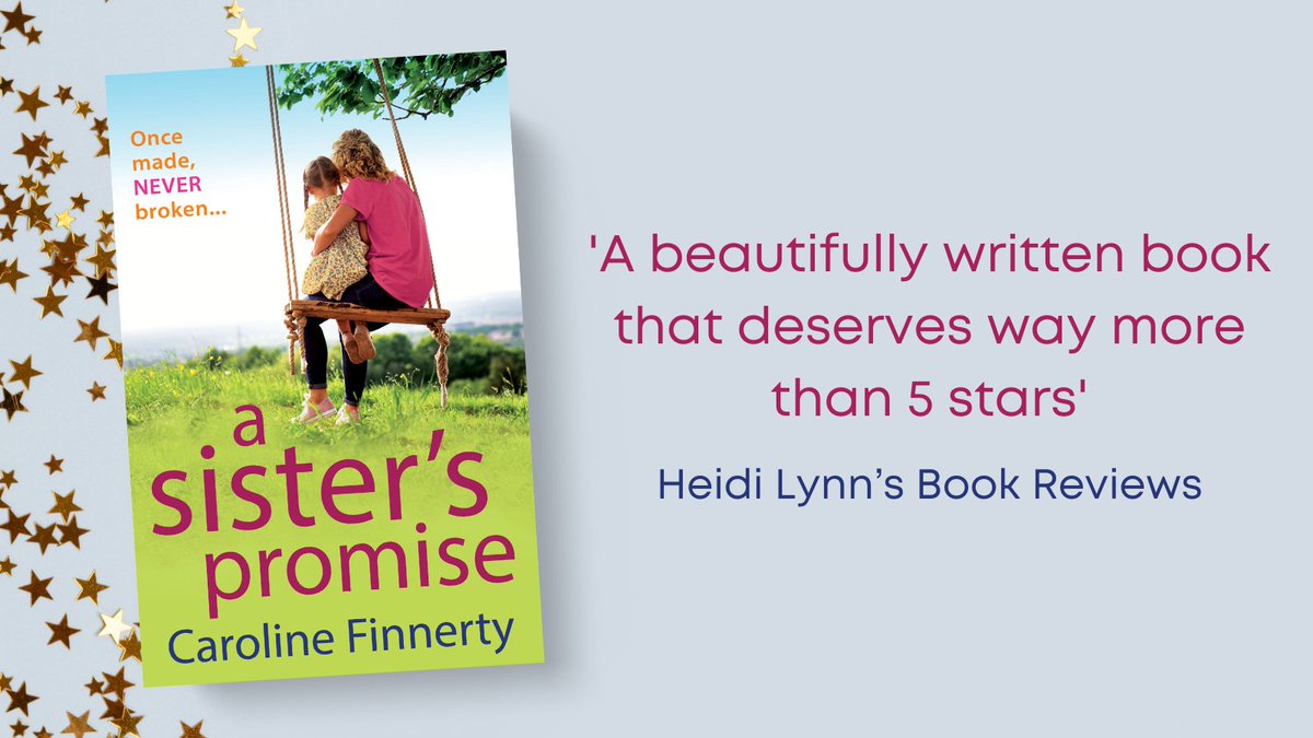 BoldwoodBooks's tweet photo. 'A beautifully written book that deserves way more than 5 stars' says @Heidilynn_reads about #ASistersPromise by @cfinnertywriter https://t.co/imKmpdKhcj
Buy now ➡️ https://t.co/QOcH4o6uIB https://t.co/IrptZJ5zds