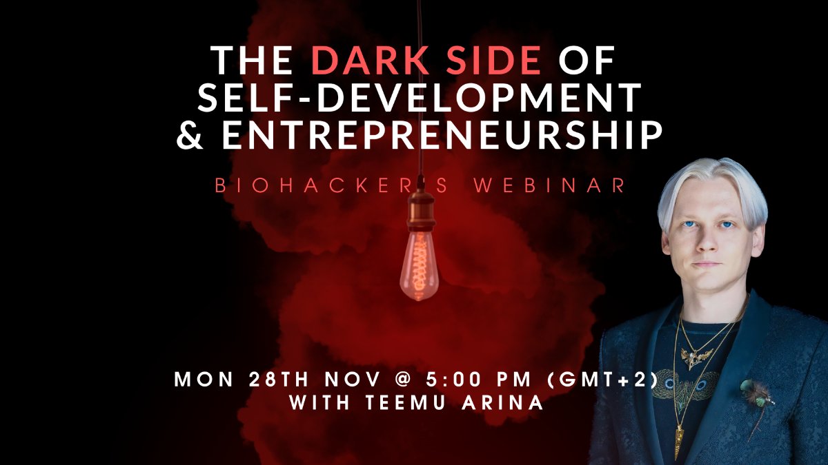 biohackingbook's tweet image. JOIN OUR FREE WEBINAR TODAY AT 5PM! 🔥 - *|youtube.com/watch?v=VsXgfs…|*