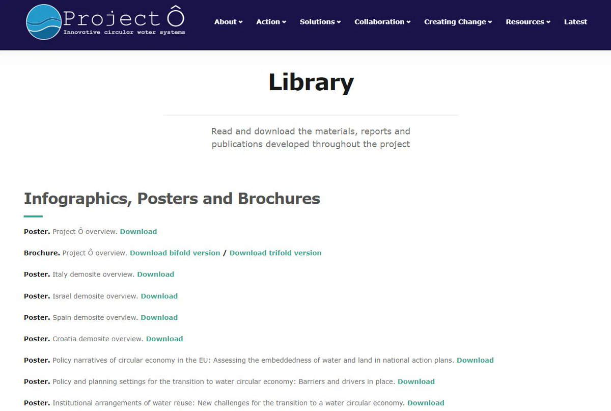 Remember that you can find all our public deliverables, as well as our communication products, in the Resources section of our website 👉 eu-project-o.eu/library/