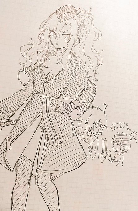 クリヒルさんにファルケの格好似合いそうだなという安易な発想から
他ジャンルの格好色々させたいマンですまねえ 