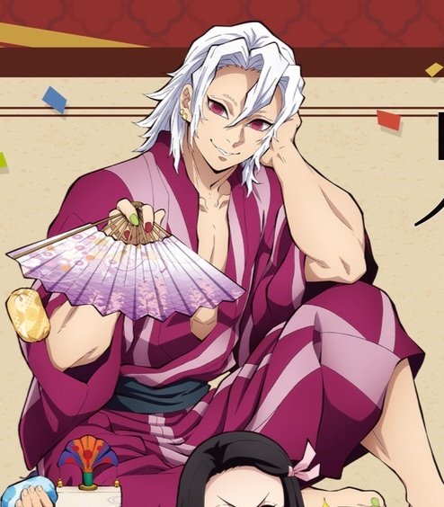 Posing like he's trying to attract me