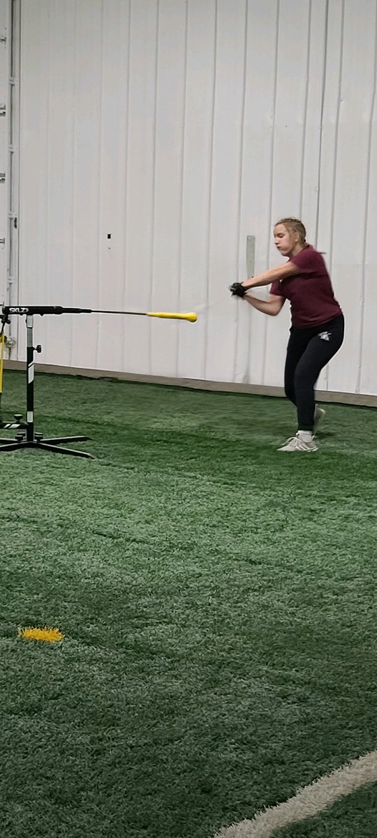 Sunday Training day!! 3 hour travel softball practice into basketball training and volleyball to more hitting and finishing the day off with lifting!
