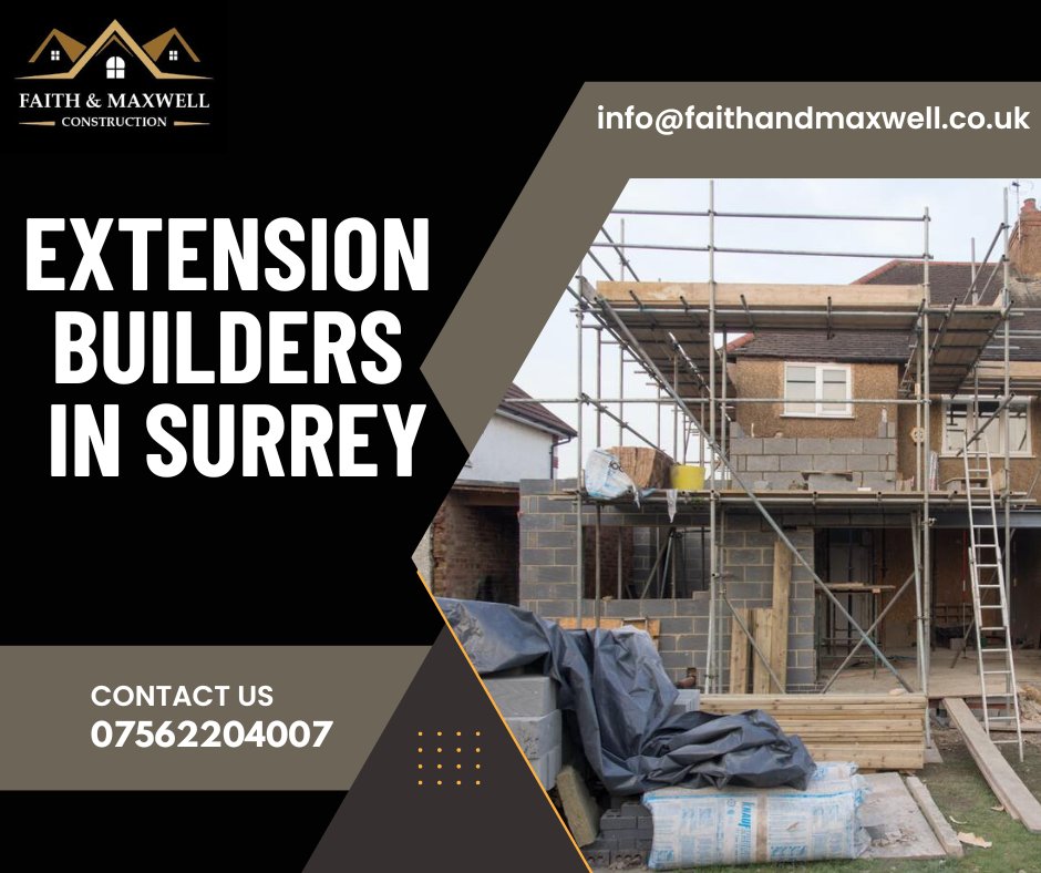 If you are planning to have an extension built onto your home? Read more : bit.ly/3i1RiD9

#faithandmaxwellconstruction #buildersuk #buildersinlondon #surreybuilders #surrey #construction #houseextensionbuilders #builders #houseextension