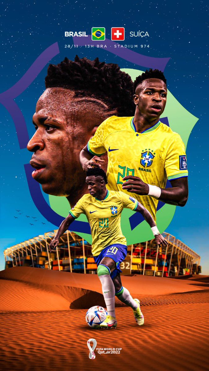 institutovinijr's tweet photo. Vamos para mais uma etapa!
Bom jogo @vinijr !!
#BailaVini https://t.co/tHEbrh0tN5