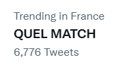 ninaism's tweet photo. Proud to finally have contributed to a trend⚽️ #WorldCup2022 #QUELMATCH https://t.co/prngCarzwA