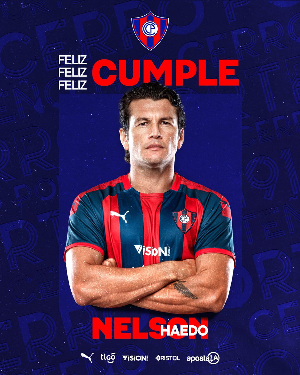 Hoy está de cumpleaños nuestro querido Nelson Haedo Valdez 🎂🥳

¡Muchísimas felicidades y que pases un gran día, León! ⚽️🦁