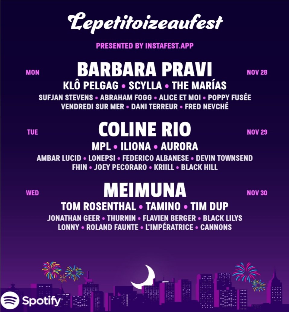 Je serais la plus heureuse si ce festival existait