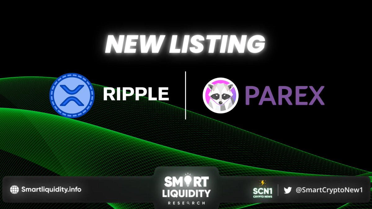 📗 <a href="/Ripple/">Ripple</a> $XRP is now listed on <a href="/Parexmarket/">old account. new @parexnetwork</a> 

📗 #Ripple’s enterprise-grade solutions are faster, more transparent, and more cost-effective than traditional financial services

🔽 INFO
parex.market
#SCN1