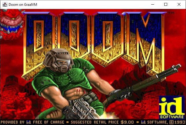 Devoxx's tweet photo. Running Doom on GraalVM, because we can! 😝
https://t.co/QLCR8BKi4E https://t.co/Wq42MfTmNl