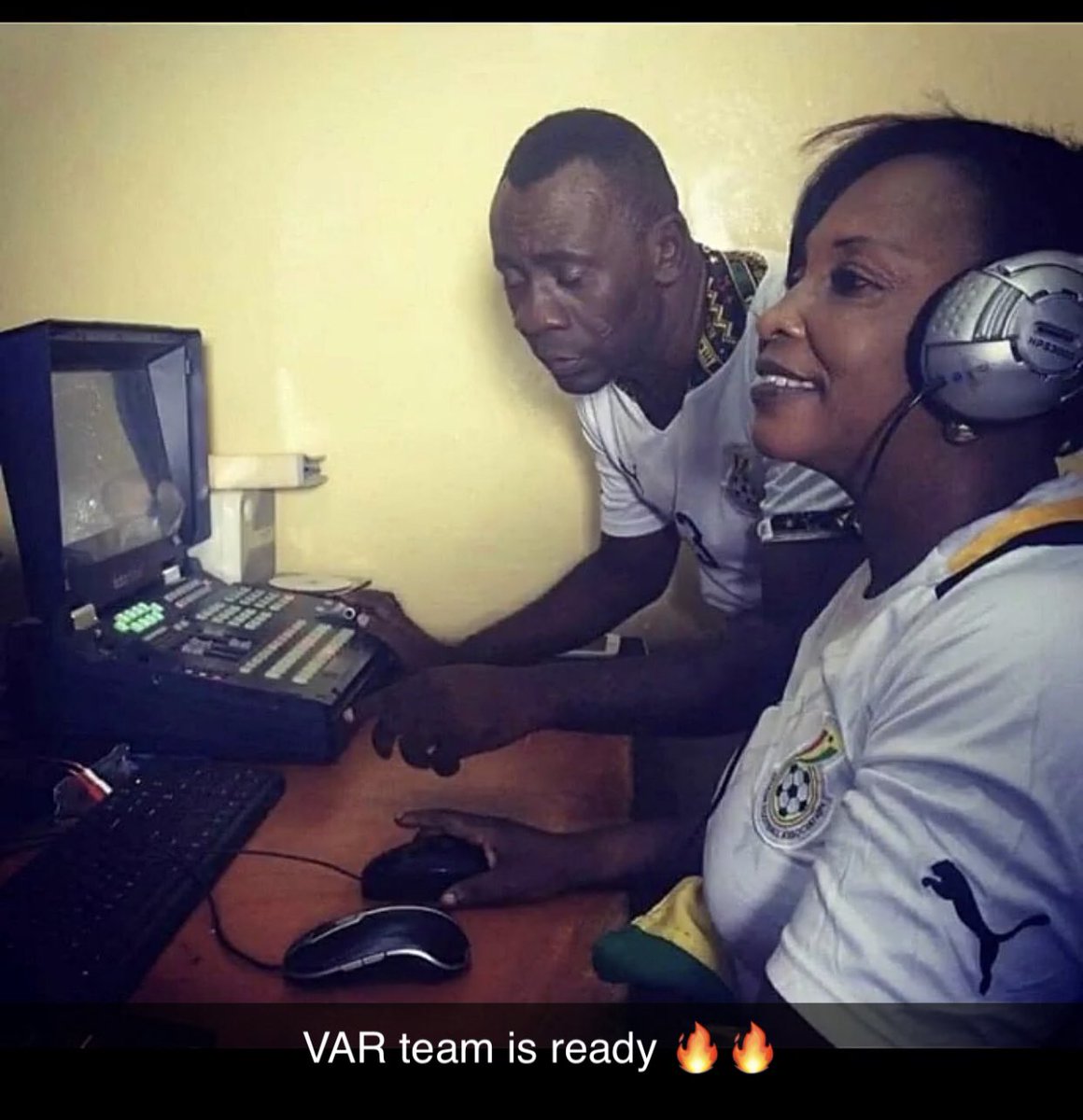 This VAR team will do their work well. I trust them