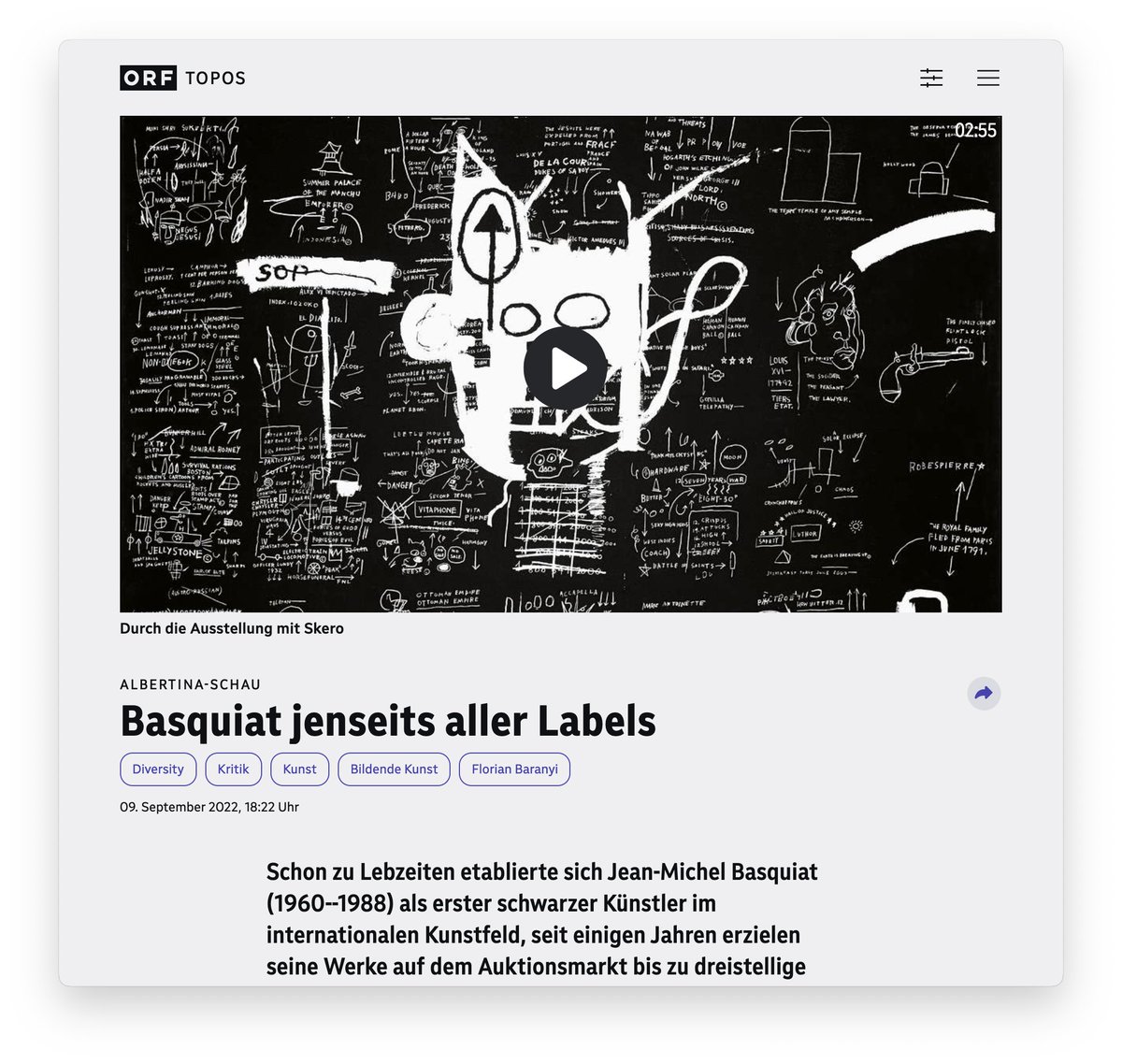 botic's tweet photo. Gratulation an die KollegInnen! ORF Topos, die neue Seite für Wissenschaft, Kultur, Religion und Gesellschaft, ist online: https://t.co/4YTK0Kbwda https://t.co/sKgXjkiYuK