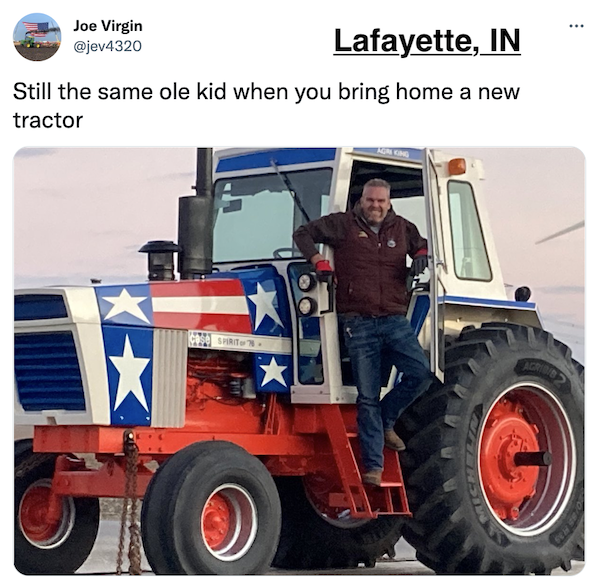 FarmTank's tweet photo. FarmTank Tweet of the Day!
Congrats to @thelastlulu @nhhbbfan @jev4320 and @srtenterprises for being featured in @KevinVanTrump report!
#FarmTank #VTR #Corn #Agriculture #Soybean #AgTwitter #wheat #harvest22 #harvest2022 https://t.co/751cKc09Yu