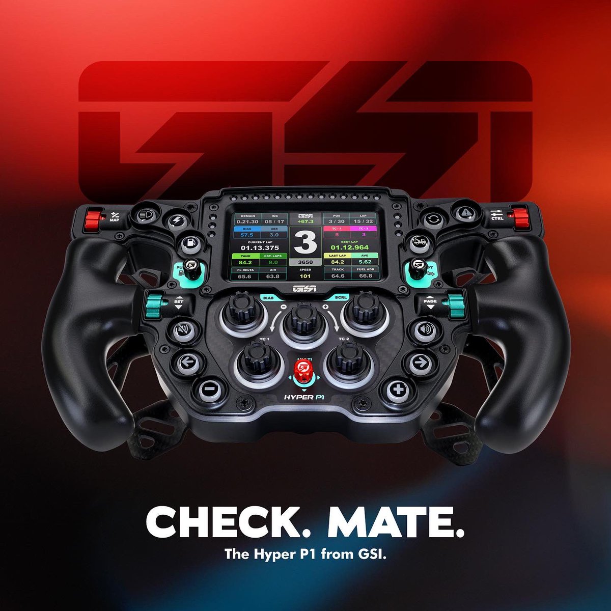 gomezsimracing's tweet image. The Hyper P1! Our flagship model in the GSI line up. The “Halo” product built on customer feedback with a no expense spared approach. Be there for the day 1 launch event on Dec 1st and use 10% off code HP1DAY1 for 24 hours only. Starting at $1650! We can’t stop staring at it!