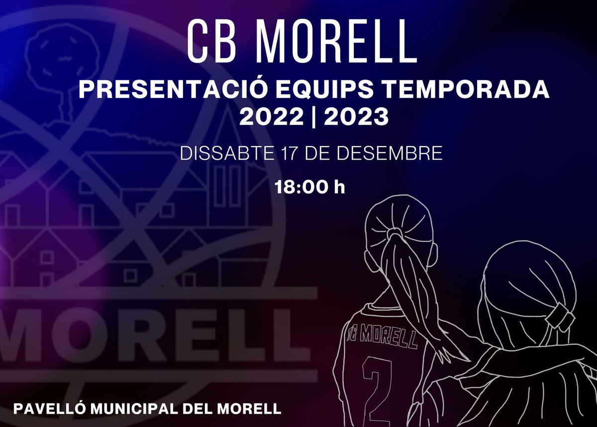 Emoció en estat pur. Prepareu-vos! 💗💙
#MésEnllàDelBàsquet 
#MorellMaiSol
#SentimentBlau