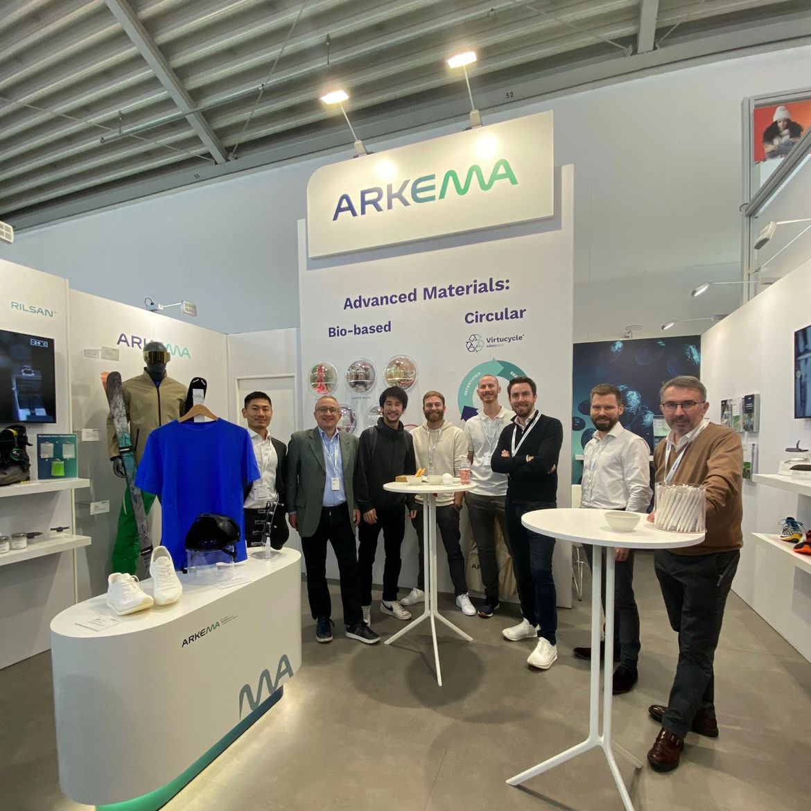 Arkema_group's tweet photo. Let's go for @ispo 2022!๐ช
๐ Do you want to know more about the ranges of Advanced Bio-Circular #materials we use in the sports industry?
๐Meet our experts, from November 28 to 30th, on our stand Hall A3 - #Booth606
#sustainability #innovation https://t.co/hh09c0SOHo