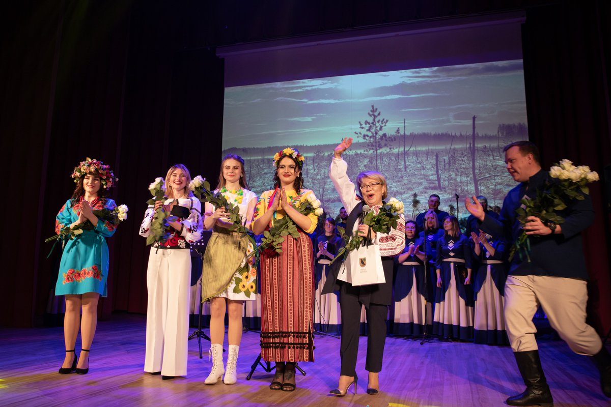 One can characterize our #LocalSolidarityDays this year with just some words: Preili (Latvia) &amp; Nizhyn (Ukraine), art &amp; true emotions… thanks to everyone involved🕊️