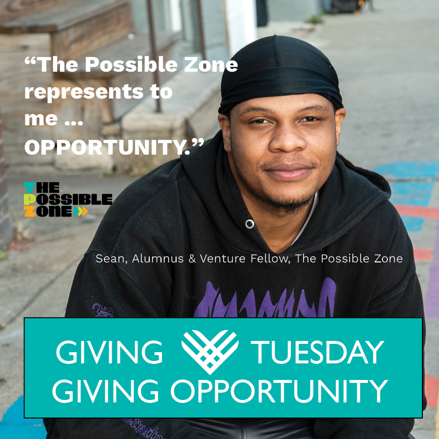 This year, on #GivingTuesday, give the gift of opportunity to young people like Sean, and help them to become the creative, innovative entrepreneurs of tomorrow! Thank you!  bit.ly/TPZ_Sean