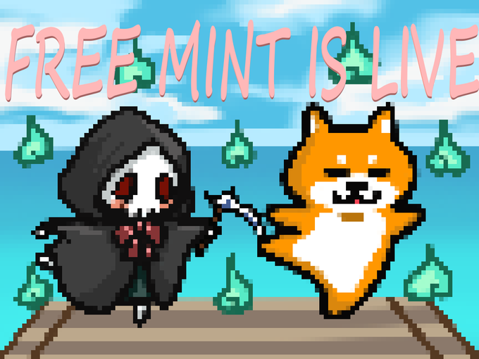 ResourceGoal's tweet photo. ✨🚀PUBLIC FREE MINT IS LIVE🚀✨ - 1 ETH fp guarantee!!!! - Free mint for all 👉 Link : https://t.co/bthxrIENzw #NFTs #FreeMint  #NFT #NFTGiveaway #NFTcollections #NFTCommuntiy #NFTGiveaways #NFTshill #OpenSeaNFT #nftarti̇st #NFT #NFTsales #HeyReap3r https://t.co/IHozwZcujw