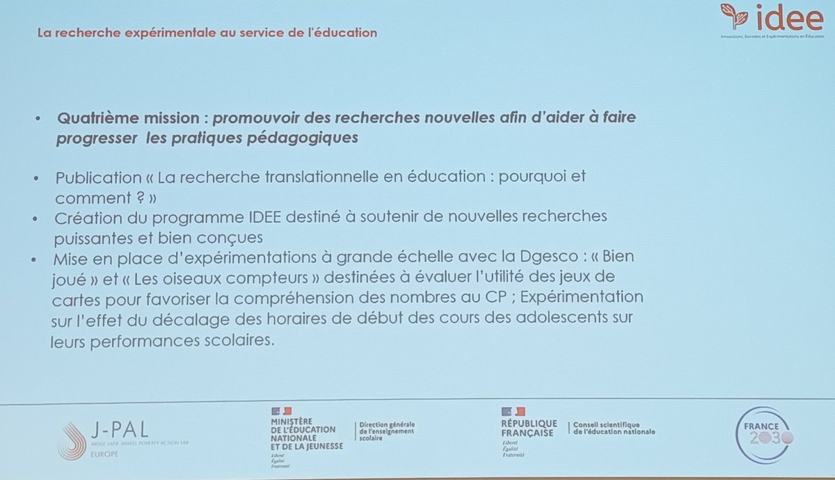 cardiedijon's tweet photo. Elena Pasquinelli (chercheuse en Philosophie et en sciences cognitives associée à @ENS_ParisSaclay membre de @Fondation_Lamap) aborde le rÎle du CSEN (conseil scientifique de l'éducation Nationale) https://t.co/YLCvKsx8Cl
@IDEE_Education #ProgrammeIDEE @education_gouv https://t.co/ZWslBJ4w9n