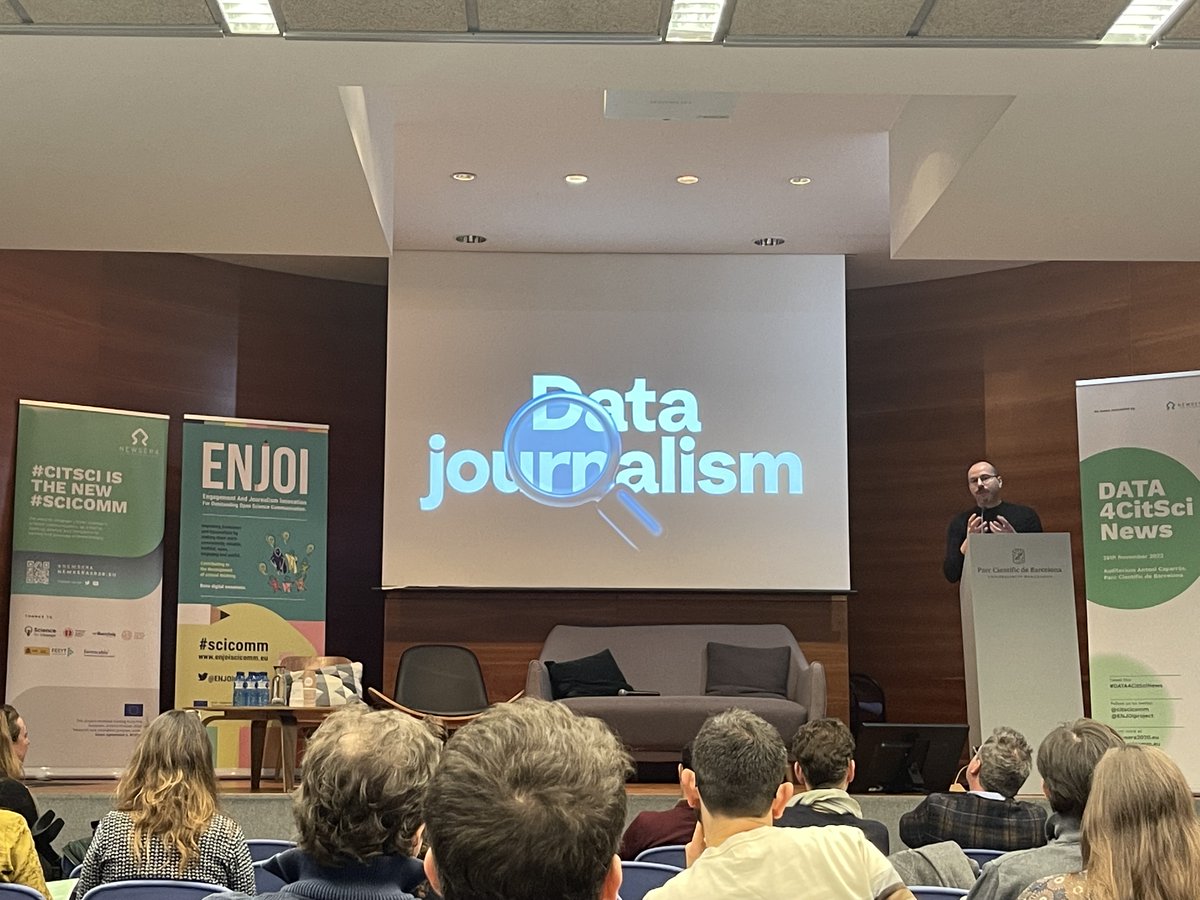 INavalhas's tweet photo. O #DATA4CitSciNews começa com Matteo Moretti (@teo_moretti), designer e co-fundador https://t.co/fHll0NfdgP
📊Fala-nos sobre as novidades no jornalismo científico
🔴Em direto: https://t.co/AU7NHCrBrX
#CitizenScience #scicomm #dataj #dataviz https://t.co/9Jx5Ct7uiM
