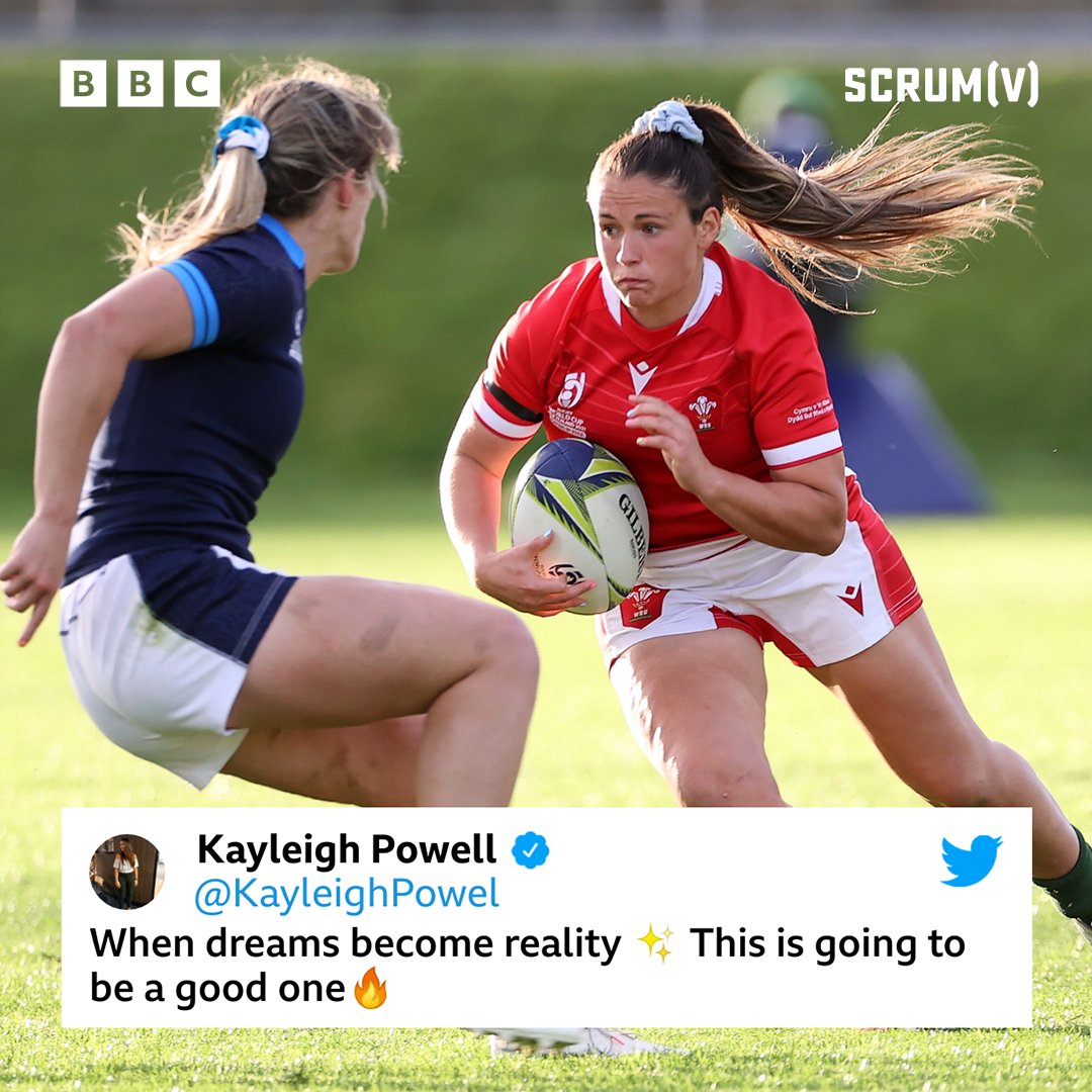 BBCScrumV's tweet photo. Ready and raring to go! @KayleighPowel is set to take the sevens world by storm in Dubai this weekend with @GBRugbySevens 🏉 

#BBCRugby https://t.co/D2lwLggUwC