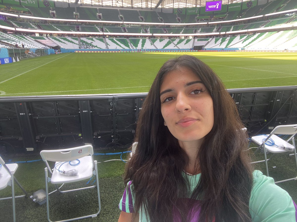 talasleiman_'s tweet photo. FIFA World Cup Qatar 2022 TV Operations Volunteer ⚽️🇶🇦

So proud to be successfully selected as one of the 20,000 volunteers for the greatest ever tournament!🙏🏽

 #qatar #fifaworldcup2022 #fifaworldcup #qatar2022 #worldcup #worldcupqatar2022 https://t.co/p2xDy9R1sP