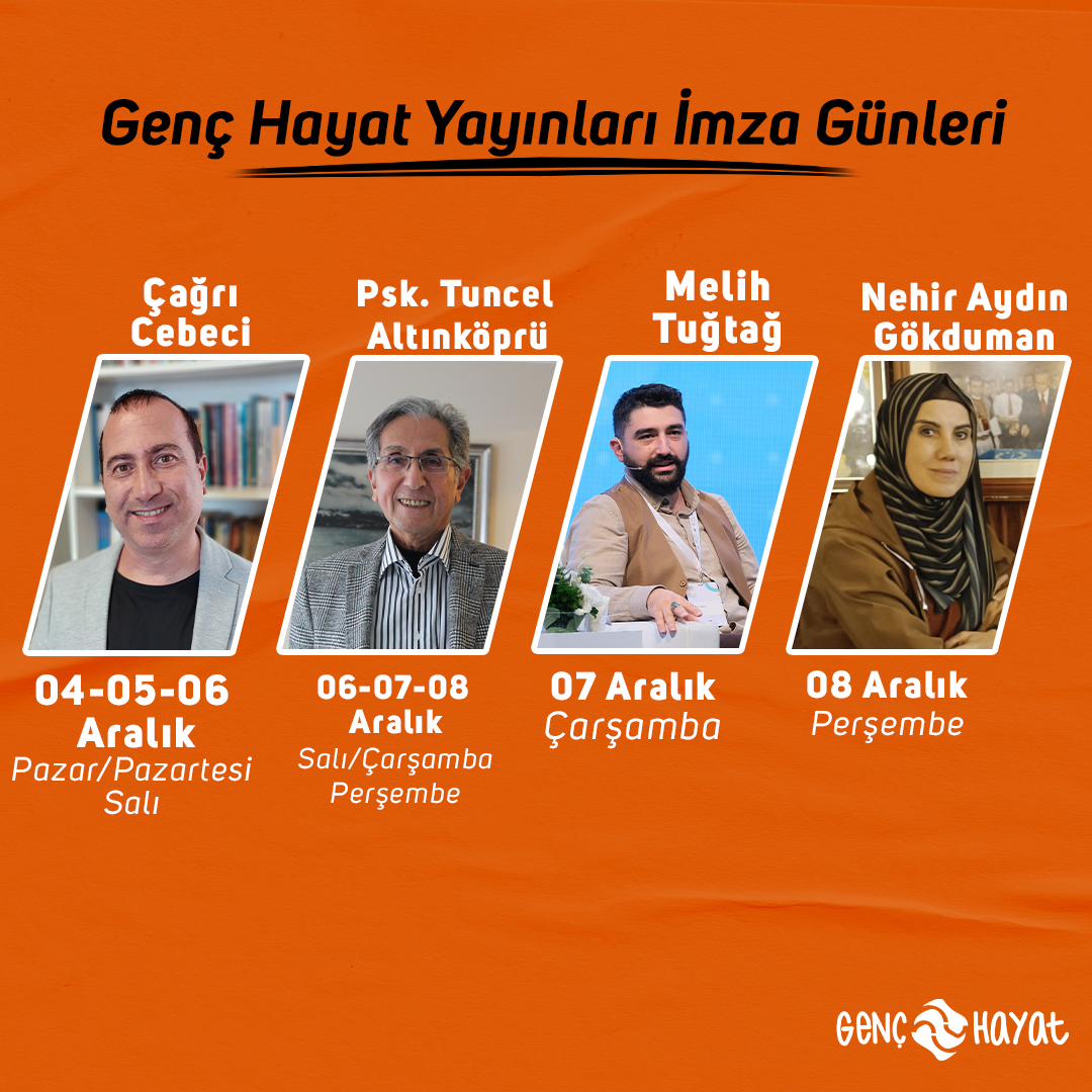 HayatYayinlari's tweet photo. 03-11 Aralık tarihlerinde Tüyap 39. İstanbul Kitap Fuarı'nda biz de yerimizi alıyoruz. 📚

Birbirinden değerli yazarlarımızın imza günlerini kaçırmamak için sizleri Hayat Yayınları standımıza davet ediyoruz.

Tüm kitapseverler davetlimizdir. 🤗

#kitapfuarı #hayatyayınları #kitap https://t.co/VjO42Z3qTm
