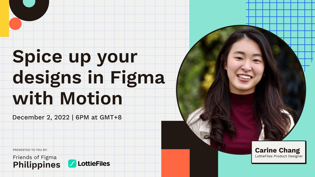 Before the year 2022 ends, we have one more #FigmaFriday in store for the community, in partnership with <a href="/LottieFiles/">LottieFiles</a>! Learn more about Lottie and how you can use these to add some spice to your designs.

Join us on Dec 2, 6PM online via Bevy!
RSVP at friends.figma.com/e/myjbkv/