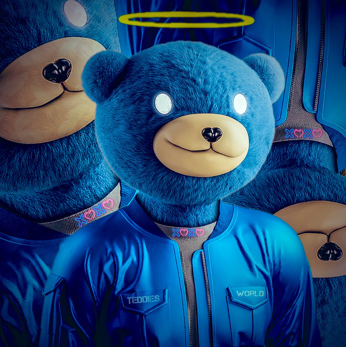 flyingmarlin26's tweet photo. Smirkin through the bear, you know you want one😏🧸💙 Keep an eye out for #teddies #NFTGiveaways from the community. Follow @Teddies_app @Teddies_hideout for a glimpse of whats on the radar GN 📡🐻🤎 #teddiesfollowteddies #bearessentials https://t.co/0Bt7LBkse2