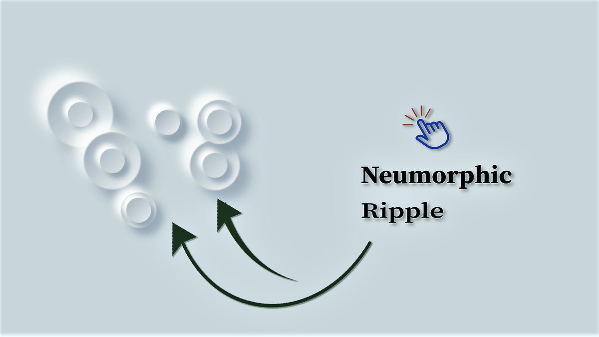 ProgrammingTT's tweet photo. Neumorphic Ripple Effect On Click HTML CSS |

Link: https://t.co/7SuG9tGxra

#html #HTML5 #CSS #webdesign #webdevelopment #webdeveloper #webdevelopers #frontend #FrontEndDevelopment #uidesign #Coding #javascript #DEVCommunity #webdev #100DaysOfCode #100daysofcodechallenge https://t.co/93sXPDxlJ7