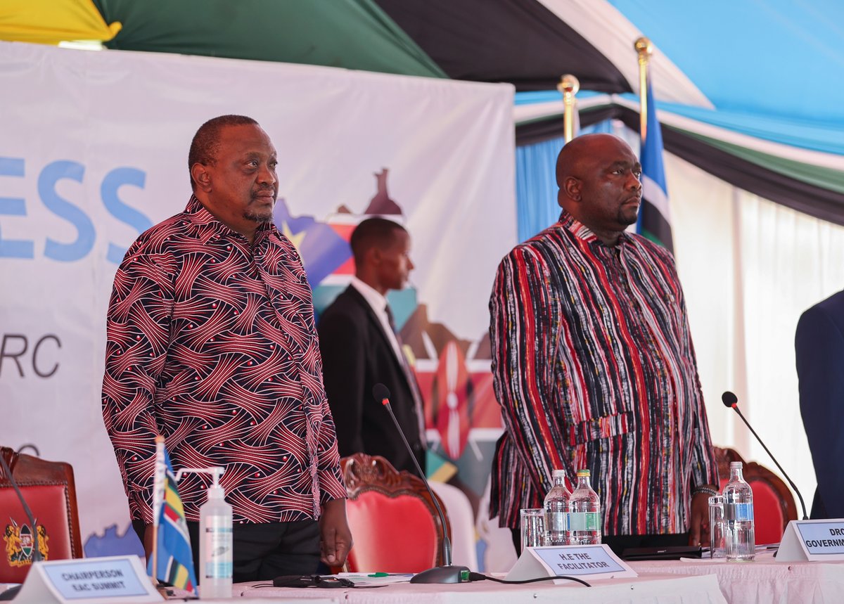 4thPresidentKE's tweet photo. This culminated in the 22nd Ordinary Summit of the East African Community Heads of State and Government, which appointed H.E. (Rtd) President Uhuru Kenyatta as the EAC Facilitator of the Nairobi Peace Process. https://t.co/NTKLRDgdmN