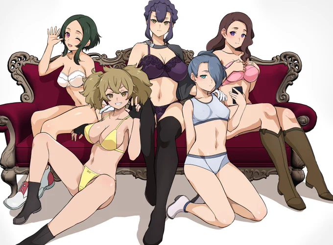 在りし日のシャディク隊

#水星の魔女 #G_Witch 