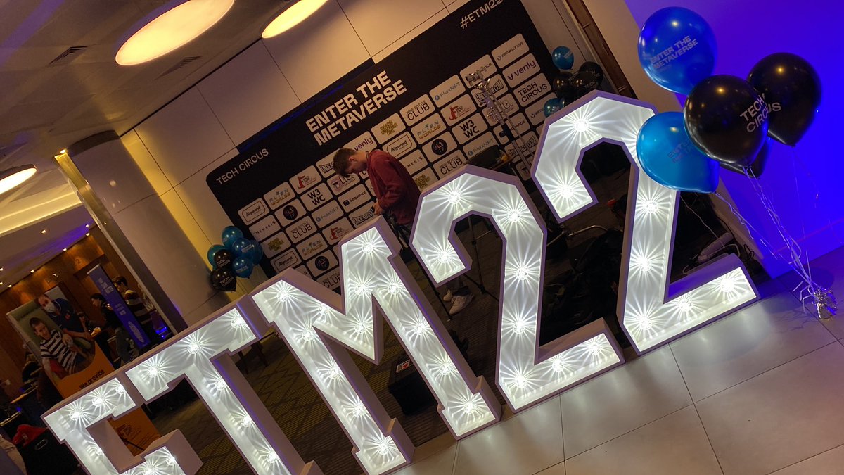 Enter the Metaverse
@TechCircus_ 

A great two days for the founders to see what the best web3-focused businesses have been building…