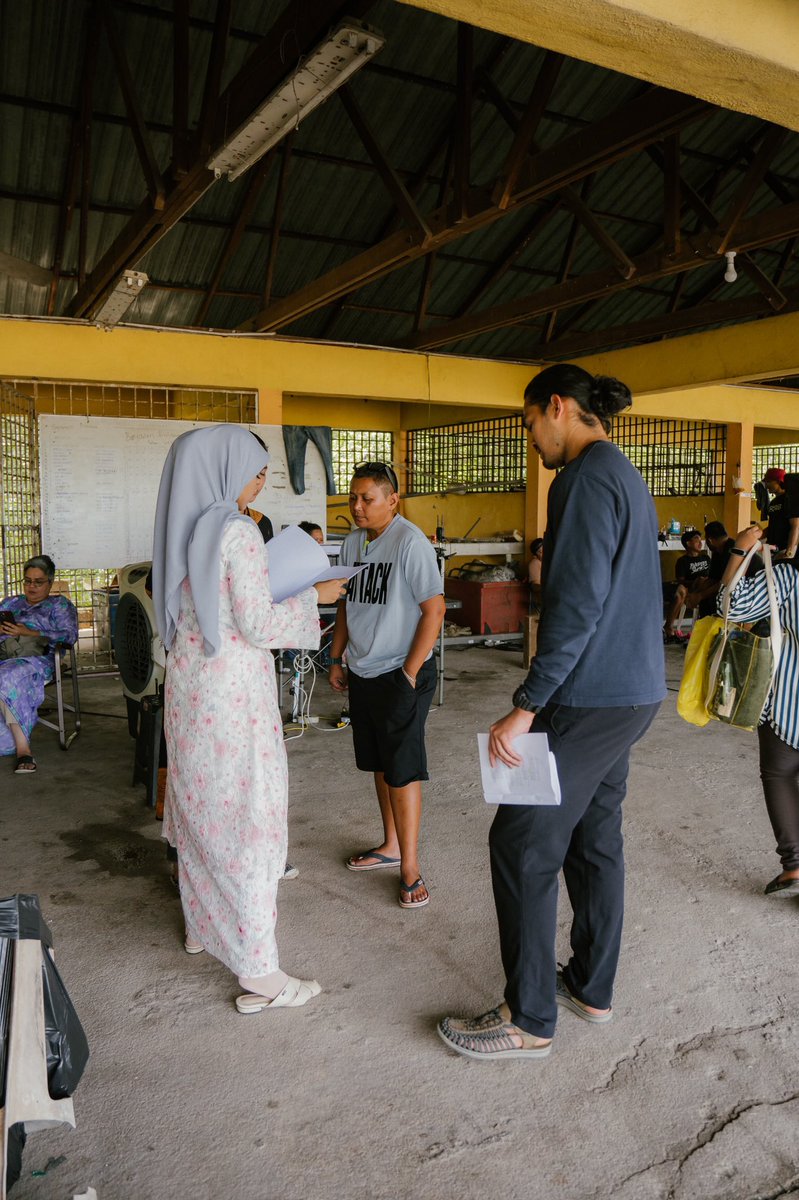 Jumpa Hisyam malam dalam drama bersiri #rindukasih di Tv3