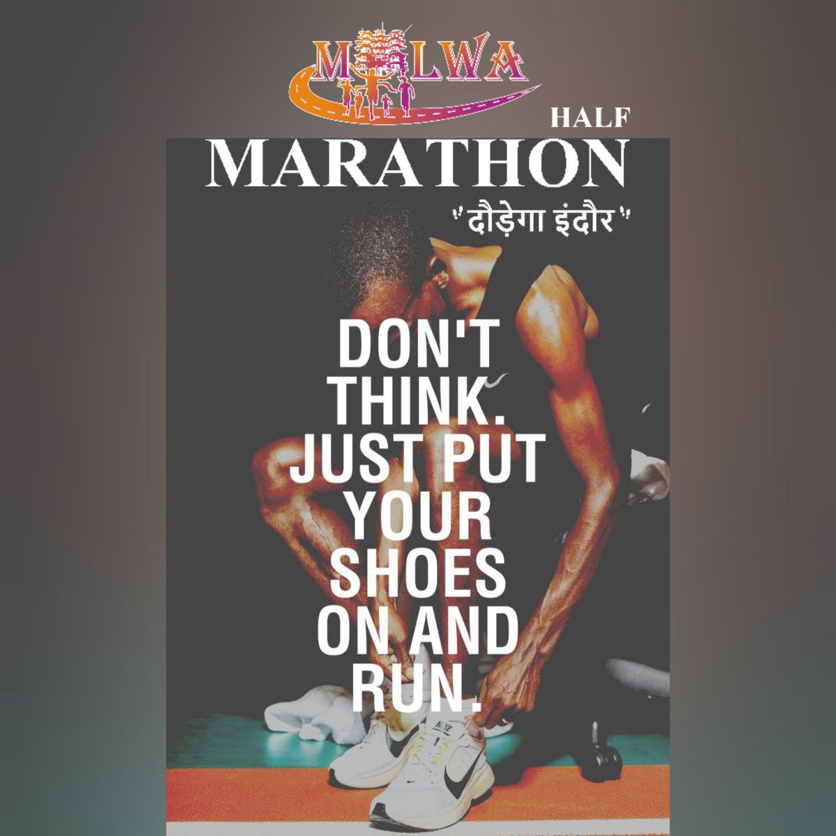 MalwaMarathon's tweet photo. Are you ready to participate in half marathon?
Malwa Marathon #दौड़ेगाइंदौर
Registration open now👇🏻
https://t.co/9mN4Wu59nK
#malwamarathon #indorewillrun #runningindore #nevergiveup #runnersclub #runningfit #IfIcanyoutoocan #fitindore #ultrarunners #indorecity #FIFAWorldCup https://t.co/TJ76dP6nIA