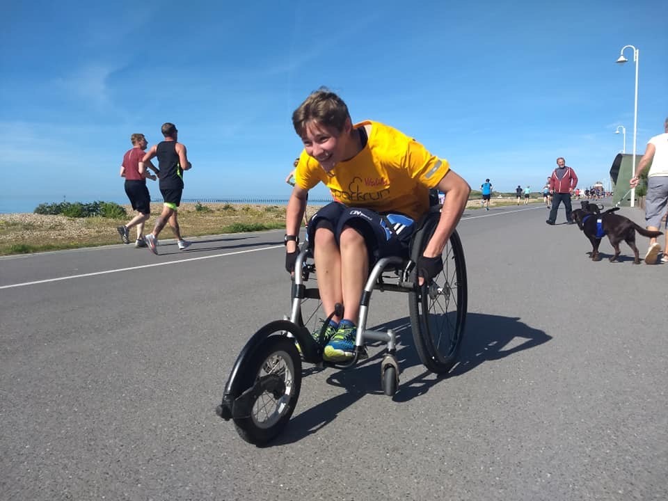 Running Tales (@runningtalespod) on Twitter photo Tomorrow's Running Tales podcast is the awe-inspiring Claudia Burrough <a href="/Rolling_Runner/">Claudia Burrough</a> - she's completed events from <a href="/parkrunUK/">parkrun UK</a> to the <a href="/ComradesRace/">ComradesRace</a>
Claudia is probably best summed up by the words in her Twitter bio: "Motivated by being told I won’t be able to do something" Tomorrow's Running Tales podcast is the awe-inspiring Claudia Burrough <a href="/Rolling_Runner/">Claudia Burrough</a> - she's completed events from <a href="/parkrunUK/">parkrun UK</a> to the <a href="/ComradesRace/">ComradesRace</a>
Claudia is probably best summed up by the words in her Twitter bio: "Motivated by being told I won’t be able to do something"