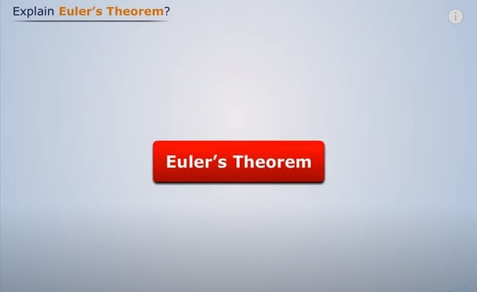 On Magic Marks' YouTube channel, video-tutorials for the Euler Theorem are now available. You can access the courseware from anywhere and at any time so start studying right away:

youtu.be/bNhhQzRVwnQ

#engineeringmathematics #learnwithMagicMarks