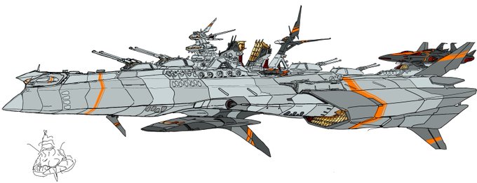 「science fiction warship」 illustration images(Latest)
