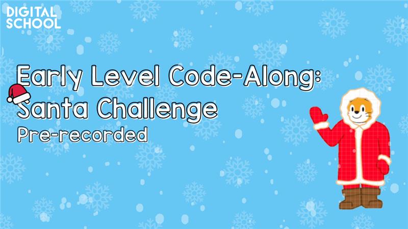 NLDigitalSchool's tweet photo. The code-alongs are here! The Early Level Pre-recorded video is available now and today we go live with the first of three First Level code-alongs. See you soon! #NLCodeAlongs 🎄🎅👨💻👩💻 @JillWoodward20 @DB_AKODS @HofENLcentral @oneilljdo @DigiLearnScot https://t.co/2FQTli2dZD