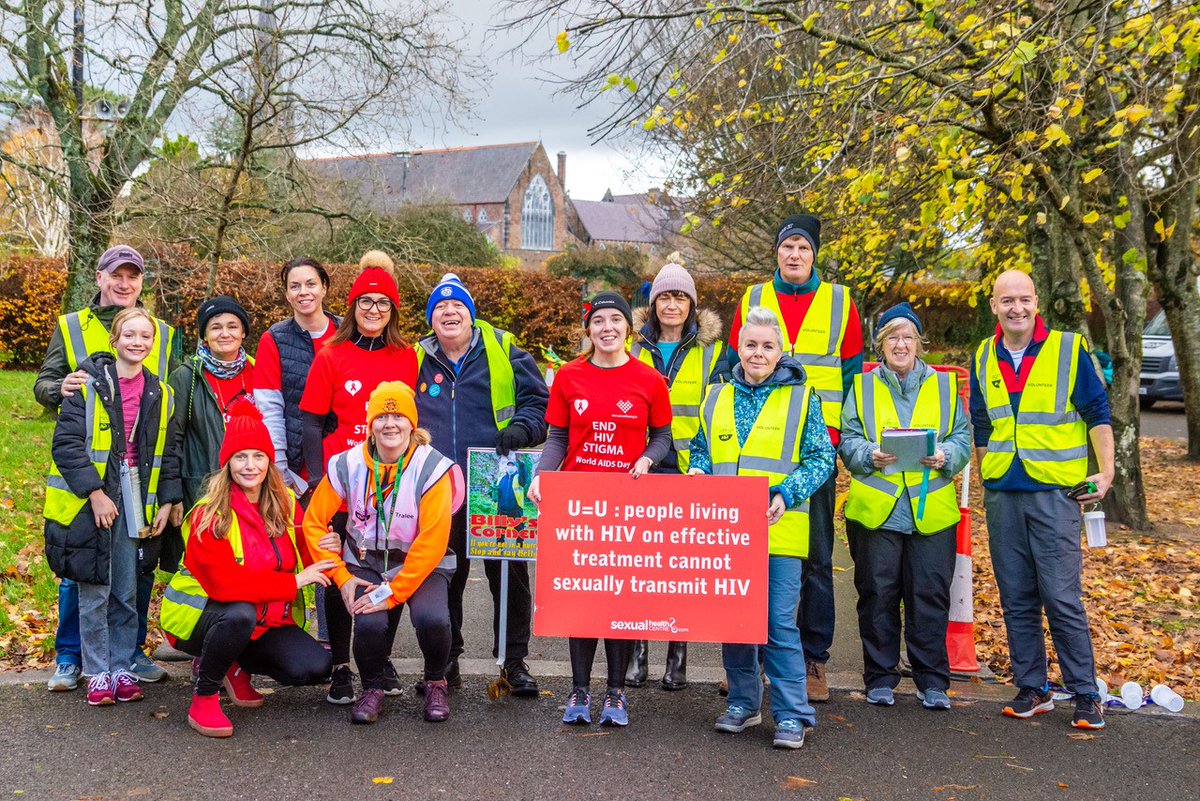 DASHMobileUnit's tweet photo. Fabulous photo of all the volunteers at this year's World AIDS Day Park Run in Tralee Town Park! Well done to all involved 👏
#WADrunireland #endhivstigma #UequalsU #ParkRun #WorldAIDSDay #Tralee https://t.co/XNGmGK1Gyt