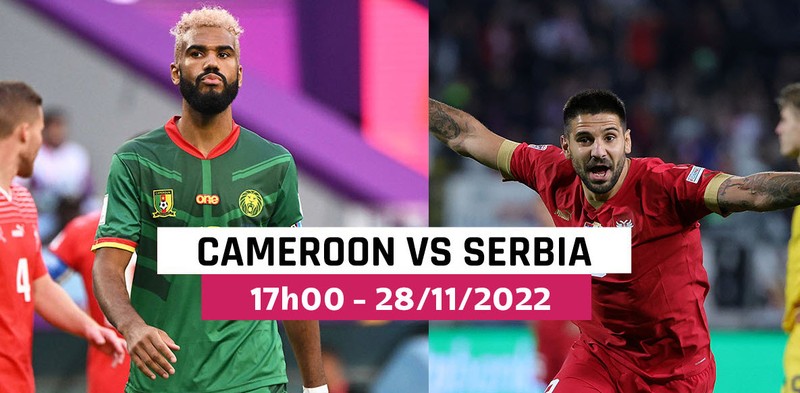 tapchibongda's tweet photo. Link xem trực tiếp #Cameroon vs #Serbia
https://t.co/WiRRwdTael

#Worldcup #WorldCup2022 https://t.co/7aq1OXBo3B