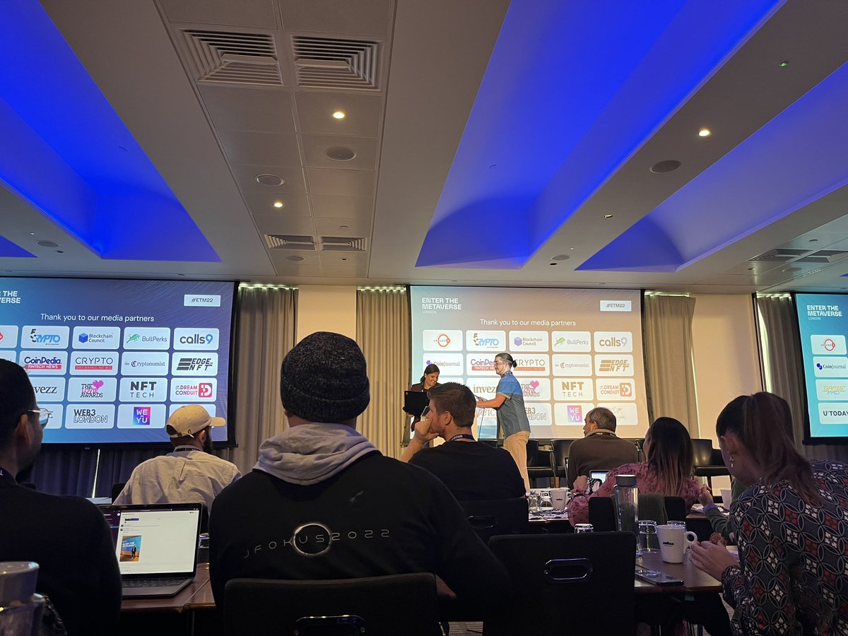 MecquelWEB3's tweet photo. First talk of the day at @TechCircus_ by @nayanasingh 📢 #ETM22 https://t.co/4uzAWW3I6M