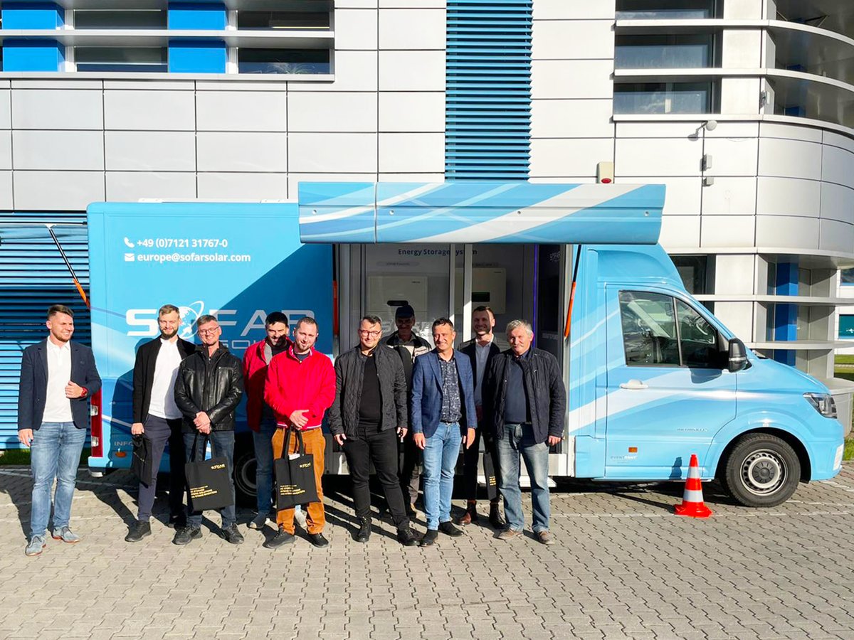 SZ_SOFARSOLAR's tweet photo. #SOFARSOLAR, wiodący dostawca rozwiązań w zakresie fotowoltaiki i magazynowania energii, z powodzeniem rozpoczął swoją pierwszą kampanię roadshow pod hasłem "#Energy Freedom, Delivered".
dowiedz się więcej na @globenergia : https://t.co/hEsRtHuVZI https://t.co/Slt3Lq7aHr