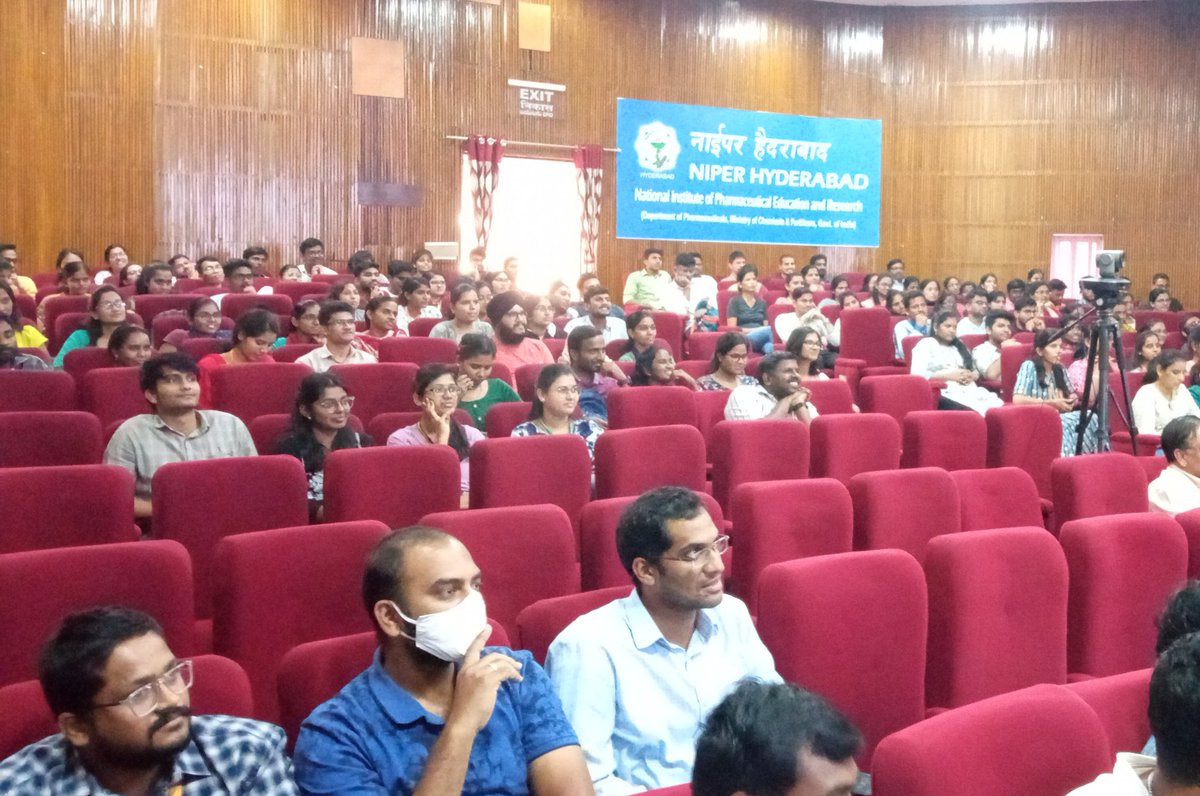 NIPERHyd's tweet photo. #LeadtoImpact
Leadership Lecture by Dr. Kamala Rai, Global Program Head, #Novartis at @NIPERHyd
@Pharmadept @OfficeOf_MM @mansukhmandviya @bhagwantkhuba @rajneeshtingal #Leadership #Leader #leadershipmatters #leadershipdevelopment https://t.co/mOkrbU68pX