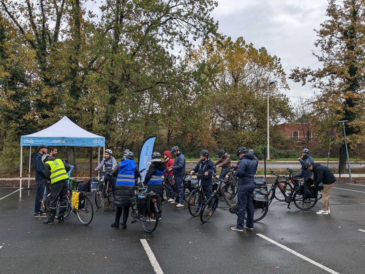 GoodWatt (@goodwatt_velo) on Twitter photo ⚡ #GoodWatt x Bordeaux 🙌
✔ Nous sommes ravis d’accompagner une nouvelle fois <a href="/CGI_FR/">CGI en France</a> et leurs collaborateurs dans leur démarche de développement de la mobilité active !
✨ Après Toulouse, c’est au tour de 20 collaborateurs à Bordeaux de se lancer dans deux mois de test 🚲 ⚡ #GoodWatt x Bordeaux 🙌
✔ Nous sommes ravis d’accompagner une nouvelle fois <a href="/CGI_FR/">CGI en France</a> et leurs collaborateurs dans leur démarche de développement de la mobilité active !
✨ Après Toulouse, c’est au tour de 20 collaborateurs à Bordeaux de se lancer dans deux mois de test 🚲