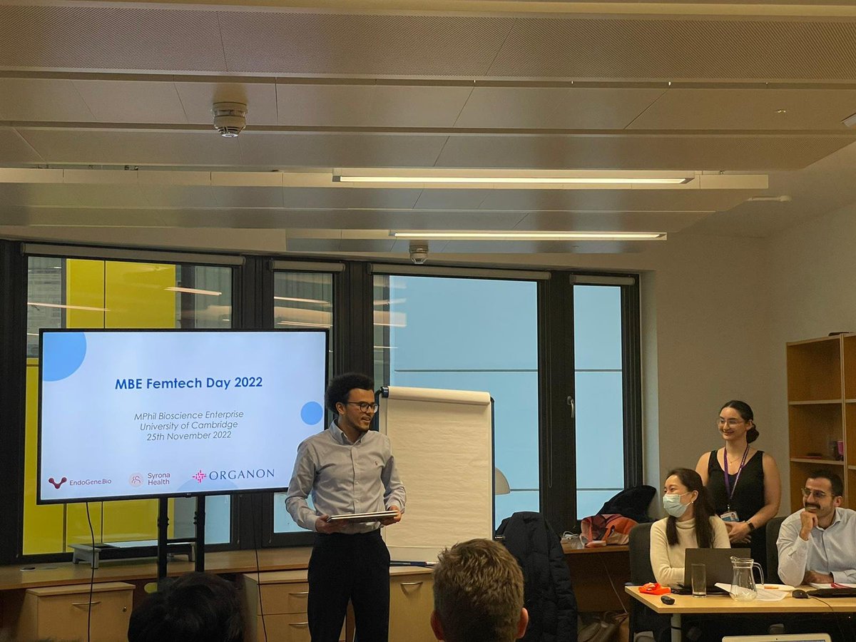 What is femtech? Last week, we took the opportunity to explore the industry in an interactive workshop with <a href="/CamUniFemtech/">Cambridge Femtech Society</a>. Thanks to <a href="/OrganonLLC/">Organon</a>, <a href="/EndoGene_Bio/">EndoGene.Bio</a> and <a href="/SyronaHealth/">Syrona Health (YC W22)</a> for walking us through their development and helping us to pitch our very own femtech ideas!