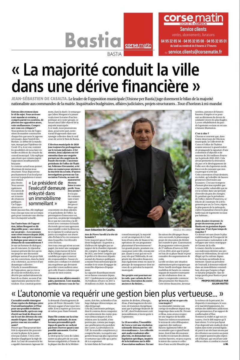 mcdemocrate's tweet photo. @jsdecasalta unione per Bastia https://t.co/sAd9K4TYUq