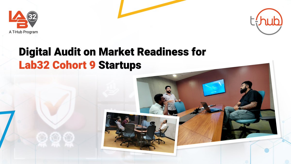 THubHyd's tweet image. As part of #Lab32 startups undergo a #Digital #audit. The workshop is a Market Readiness Program that prepares startups for the competitive market landscape.

#InnovateWithTHub